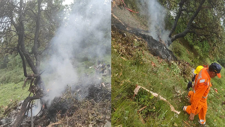  ഉത്തരാഖണ്ഡ് ഹെലികോപ്റ്റർ അപകടം; ഹെലികോപ്റ്ററിലുണ്ടായിരുന്ന ഏഴുപേരും മരിച്ചു