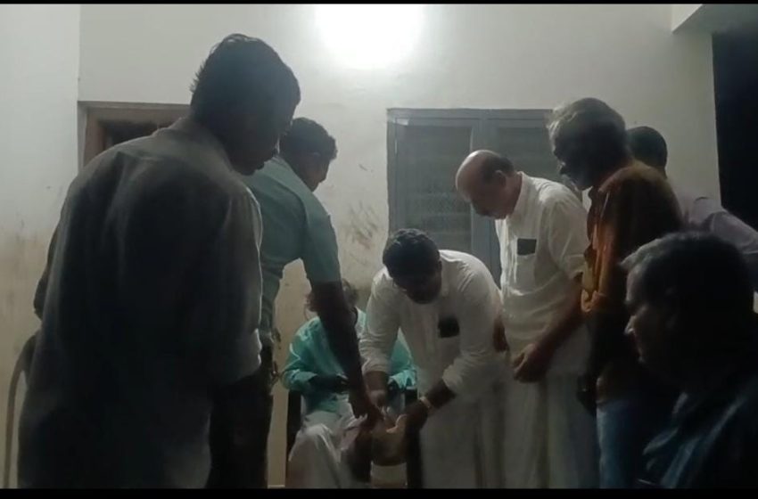  കോൺഗ്രസ് കോറളായി ബൂത്ത് കമ്മറ്റിയുടെ നേതൃത്വത്തിൽ കൃത്രിമകാൽ വിതരണം ചെയ്തു