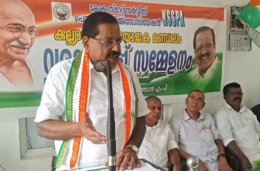  കേരളത്തിലെ ഇടത് സർക്കാർ സമസ്ത മേഖലയിലും പരാജയമാണെന്ന് രാജ്മോഹൻ ഉണ്ണിത്താൻ എംപി