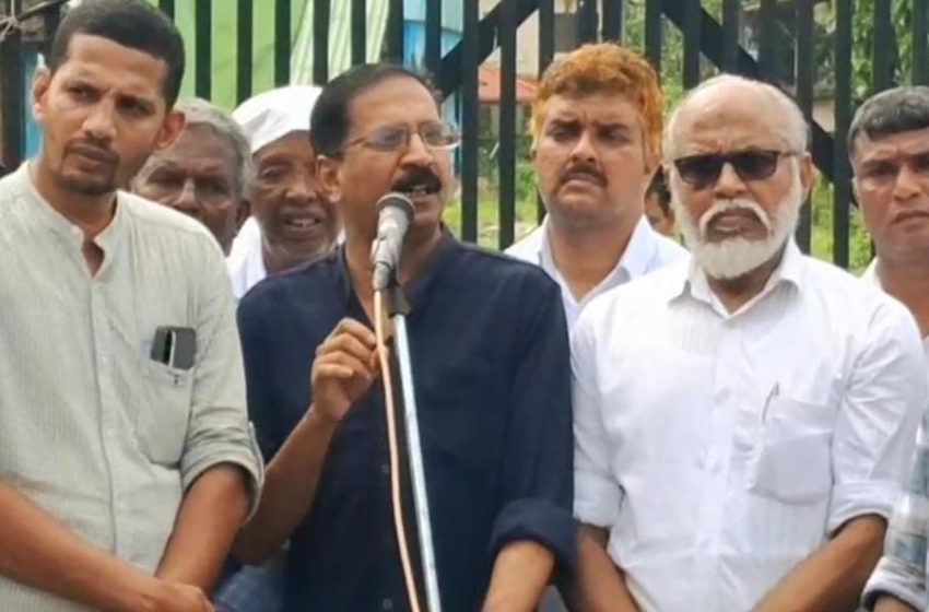  യൂത്ത് ലീഗ് കല്ല്യാശ്ശേരി നിയോജക മണ്ഡലം കമ്മറ്റി നേതൃത്വത്തിൽ  പുതിയങ്ങാടി ഫിഷറീസ് ഓഫീസ് ഉപരോധിച്ചു