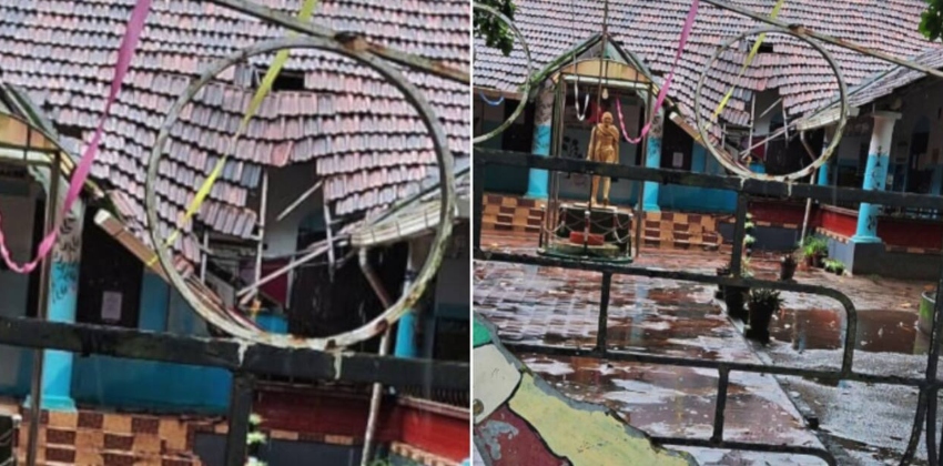  ആലപ്പുഴ കാർത്തികപ്പള്ളിയിൽ തകർന്ന് വീണ സർക്കാർ യുപി സ്കൂൾ കെട്ടിടത്തിന് ഫിറ്റ്‌നസ് ഇല്ല