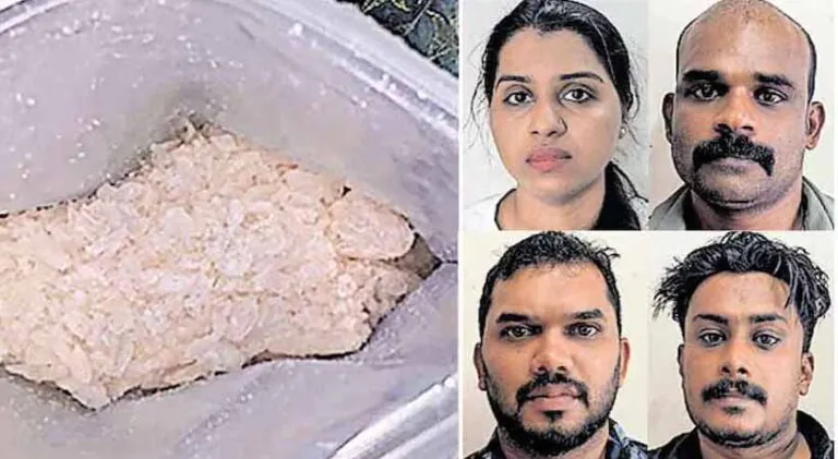 കരിപ്പൂരിൽ വൻ എം.ഡി.എം.എ വേട്ട; ഒരു കിലോ എം.ഡി.എം.എയുമായി ഒരു സ്ത്രീയടക്കം 4 പേർ പിടിയിലായി