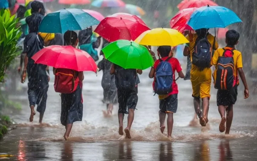  കനത്തമഴയെ തുടര്‍ന്ന് കാസര്‍കോട്, തൃശ്ശൂര്‍, കണ്ണൂർ ജില്ലകളിലെ വിദ്യാഭ്യാസ സ്ഥാപനങ്ങള്‍ക്ക് നാളെ അവധി