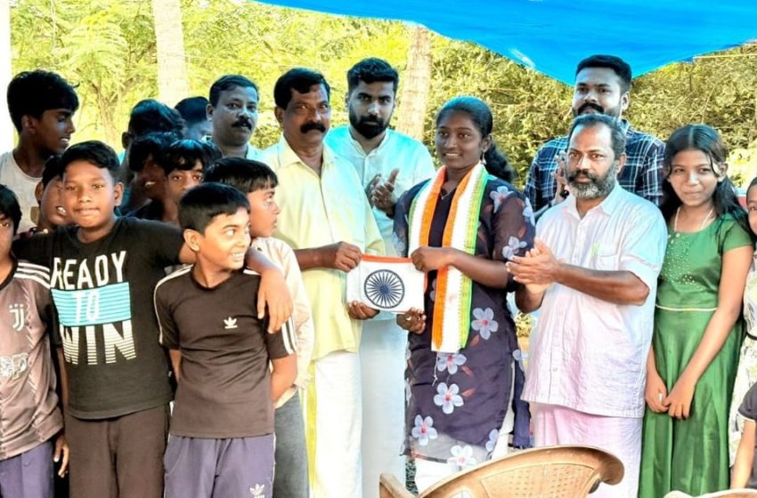  സ്വാതന്ത്യസമര സ്മൃതി ഉണർത്തി കൊടി പാറട്ടേ ഉദ്ഘാടനം ചെയ്തു