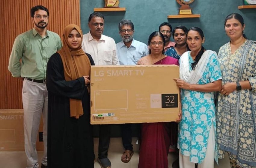  തളിപ്പറമ്പ നഗരസഭ 2025-26 വാർഷിക പദ്ധതി; അങ്കണവാടികൾക്ക് ടീവി പദ്ധതി വിതരണോദ്ഘാടനം നടന്നു