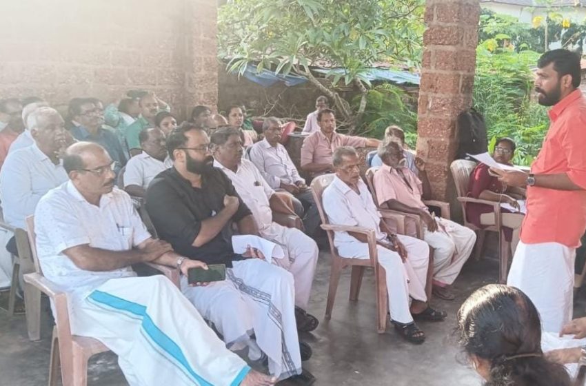  കല്യാശ്ശേരി പാറക്കടവ്  നഗർ അംബേദ്ക്കർ ഗ്രാമം പദ്ധതിക്ക് 1 കോടിയുടെ പദ്ധതി