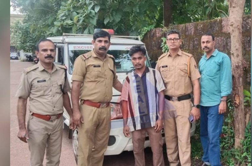  മുക്കാൽ കിലോ കഞ്ചാവുമായി ഒഡീഷാ സ്വദേശി യായ യുവാവ് പിടിയിൽ