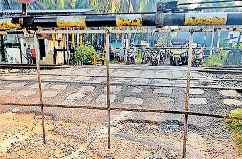  അടിയന്തര അറ്റകുറ്റപ്പണികള്‍ നടക്കുന്നതിനാല്‍ ഇരിണാവ് റെയില്‍വേ ലെവല്‍ക്രോസ് ഗേറ്റ് അടച്ചിടും
