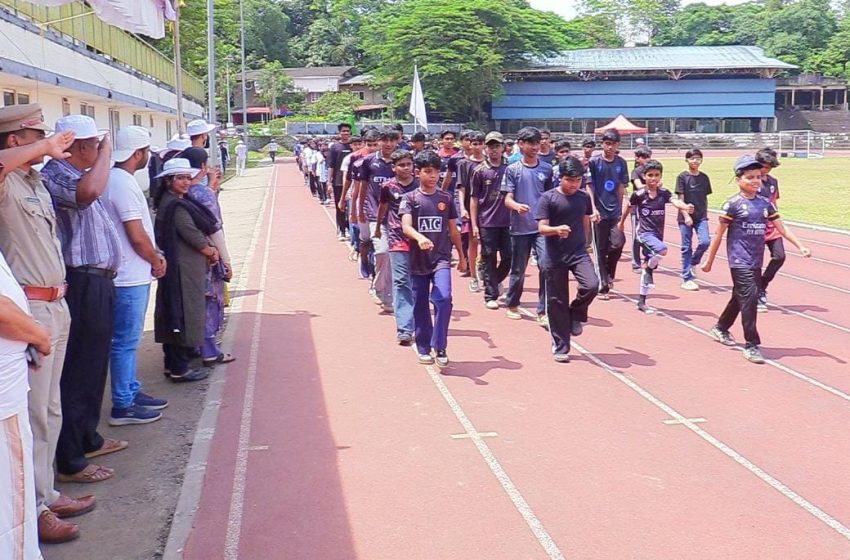  കടവത്തൂർ പി കെ എം ഹയർ സെക്കണ്ടറി സ്കൂൾ കായികമേള നടത്തി