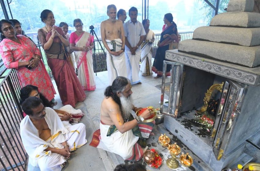  ശ്രീ കുബേര മഹാ ഗണപതി സന്നിധിയിൽ പുനഃപ്രതിഷ്ഠാ കര്‍മ്മം നടന്നു
