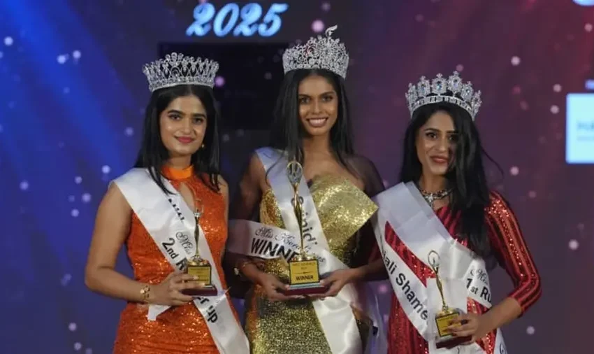  സ്വയംവര സില്‍ക്‌സ് ഇംപ്രസാരിയോ മിസ് കേരള സില്‍വര്‍ ജൂബിലി എഡിഷനില്‍ സൗന്ദര്യ കിരീടം ശ്രീനിധി സുരേഷിന്