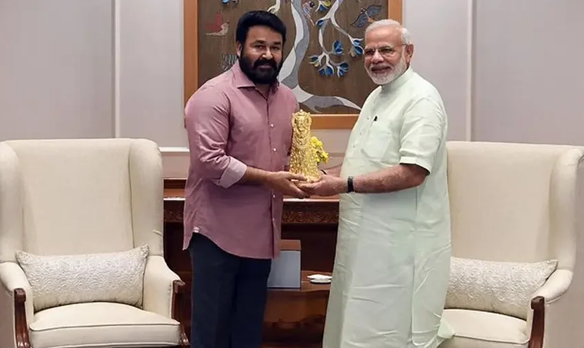  ദാദാ സാഹേബ് ഫാൽക്കെ പുരസ്കാരം നേടിയ മോഹൻലാലിനെ അഭിനന്ദിച്ച് പ്രധാനമന്ത്രി നരേന്ദ്രമോദി