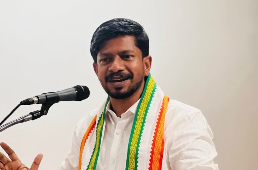  അഡ്വ. ഒജെ ജനീഷിനെ യൂത്ത് കോണ്‍ഗ്രസ്സ് അധ്യക്ഷനായി തിരഞ്ഞെടുത്തു