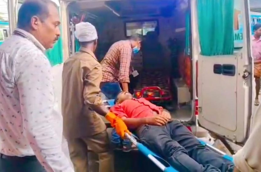  ബസ് സ്റ്റാന്റിൽ കുഴഞ്ഞു വീണ യുവാവ് മദ്യപനെന്ന് കരുതി യാത്രികർ അവഗണിച്ചു; തത്സമയം എത്തിയ ഹെൽത്ത് ഇൻസ്പക്ടർ രക്ഷകനായി