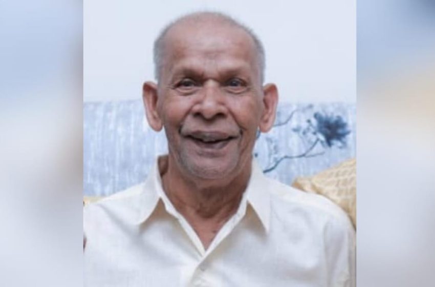  കീച്ചേരി ആദ്യകാല കമ്മ്യൂണിസ്റ്റ് പാർട്ടി പ്രവർത്തകൻ അരോളി വീട്ടിൽ ചന്തുക്കുട്ടിനായർ അന്തരിച്ചു