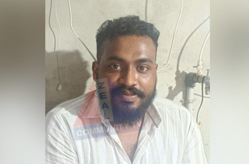 ഹാഷിഷ് ഓയിലുമായി യുവാവ് മയ്യിൽ പോലീസിന്റെ പിടിയിൽ