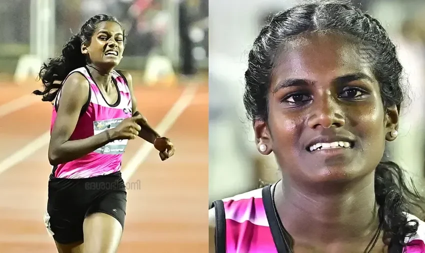  സംസ്ഥാന സ്കൂ‌ൾ കായികമേളയിൽ 38 വർഷം പഴക്കമുള്ള സിന്ധു മാത്യുവിന്റെ റെക്കോർഡ് തകർത്ത് ദേവ പ്രിയ ഷൈബു