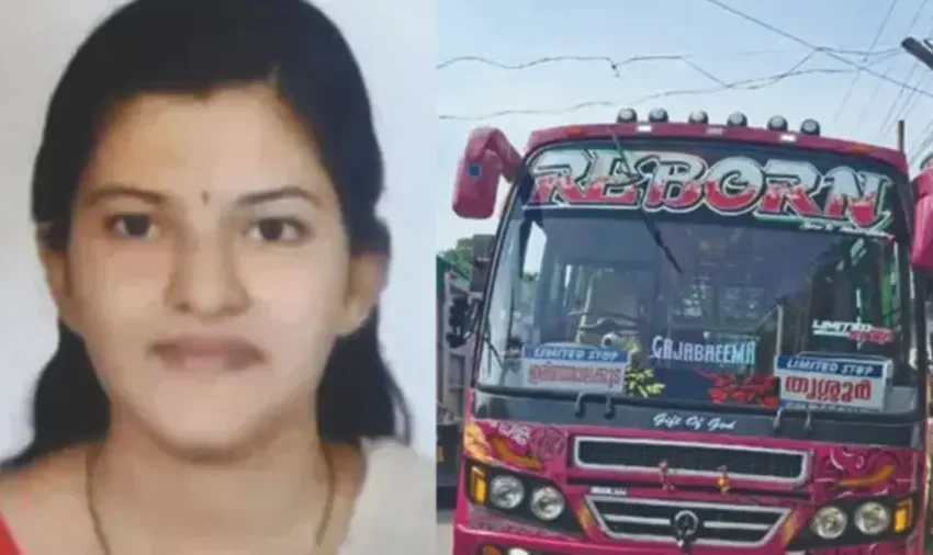  സ്വകാര്യ ബസും സ്കൂട്ടറും കൂട്ടിയിടിച്ച് വില്ലേജ് ഓഫീസ് ജീവനക്കാരിയായ സ്‌കൂട്ടർ യാത്രക്കാരി മരിച്ചു