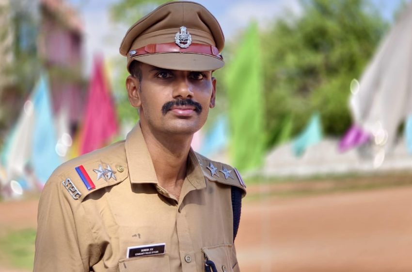  സ്റ്റുഡൻ്റ് പോലീസ് കേഡറ്റ് പദ്ധതിയുടെ കണ്ണൂർ റൂറൽ ജില്ല; വി.വി സുനേഷ് എസ് പി സി യുടെ മികച്ച സി പി ഒ