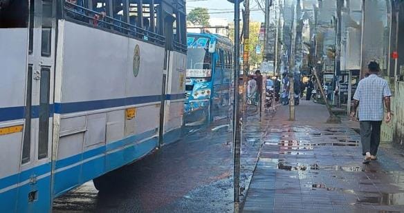  കണ്ണൂർ എൻ എസ് ടാക്കീസിന് മുന്നിൽ ബസിന് അടിയിൽപ്പെട്ട് ഒരാൾ മരിച്ചു