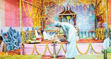  അന്നപൂർണേശ്വരി ക്ഷേത്രത്തിൽ ഭാഗവത സപ്താഹ യജ്ഞത്തിന് ഭക്തജനത്തിരക്കേറി