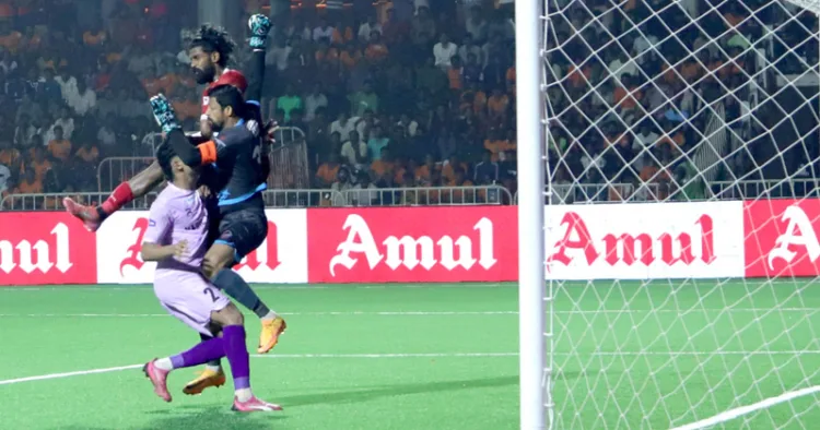  സൂപ്പർ ലീഗ് കേരള; തൃശൂരിനെ തോൽപ്പിച്ചു സെമി സാധ്യത നിലനിർത്തി കണ്ണൂർ