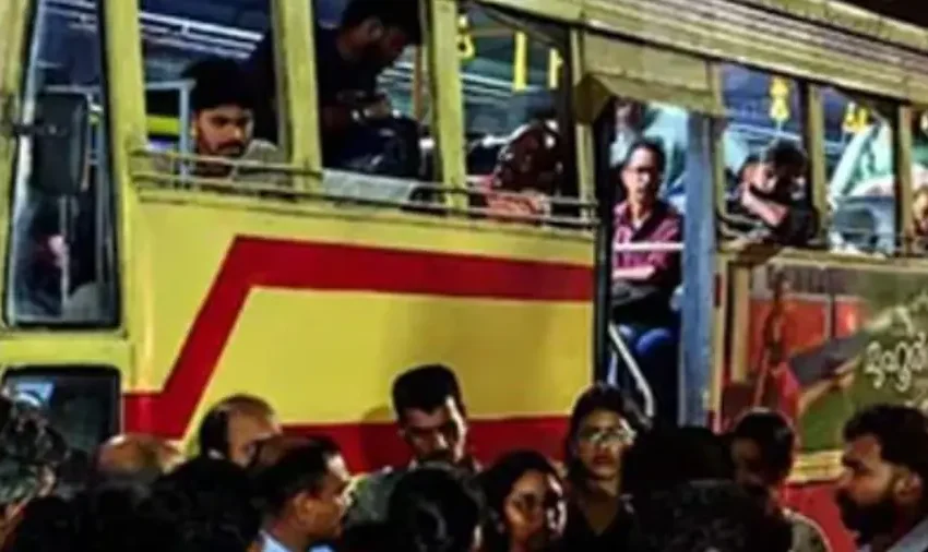  കെഎസ്ആർടിസി സൂപ്പർഫാസ്റ്റ് ബസ് രാത്രി നേരത്ത് ആവശ്യപ്പെട്ട സ്ഥലങ്ങളിൽ നിർത്തിയില്ലെന്ന് പരാതി