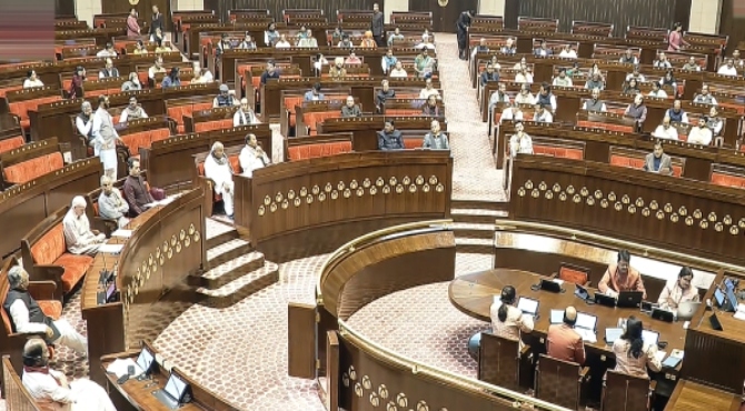  മഹാത്മാഗാന്ധി തൊഴിലുറപ്പ് പദ്ധതി ഭേദഗതി ചെയ്തുള്ള വിക്സിത് ഭാരത് റാം ജി ബില്ല് രാജ്യസഭയും പാസാക്കി
