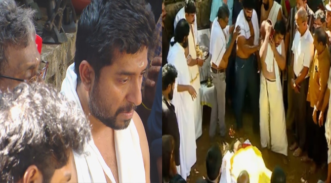  മലയാളത്തിന്റെ പ്രിയനടൻ ശ്രീനിവാസന് കണ്ണീരോടെ വിട നൽകി സാംസ്കാരിക കേരളം