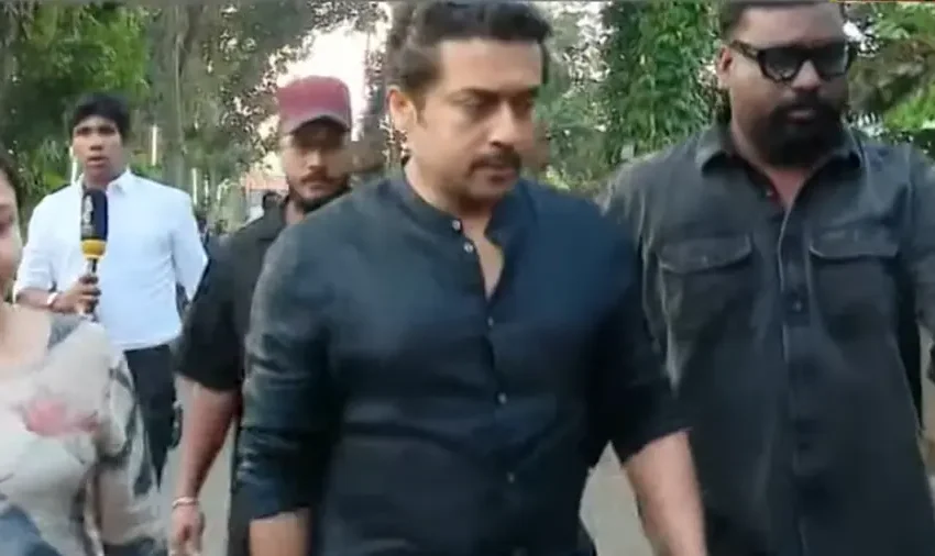 മലയാളത്തിന്റെ പ്രിയനടൻ ശ്രീനിവാസന് അന്ത്യോപചാരം അർപ്പിച്ച് തമിഴ് താരം സൂര്യ