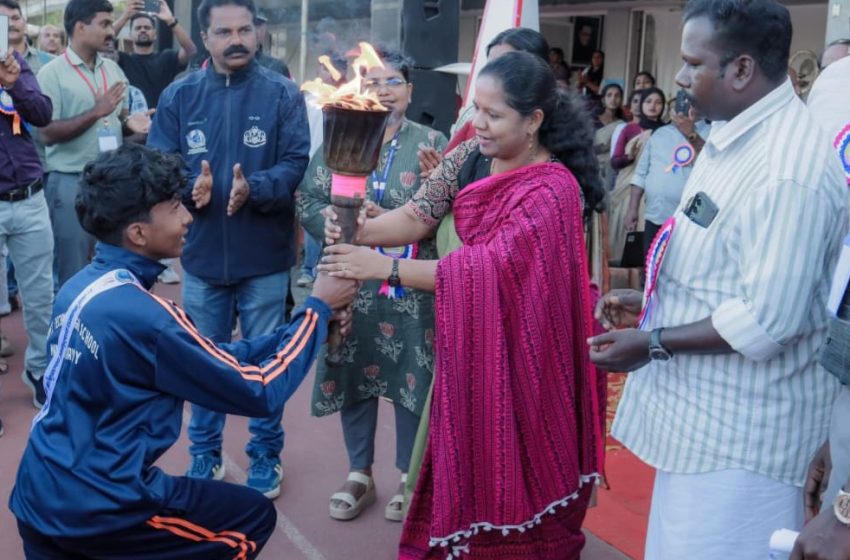  സംസ്ഥാന ടെക്നിക്കൽ ഹൈസ്കൂൾ കായികമേളയ്ക്ക് തിരിതെളിഞ്ഞു