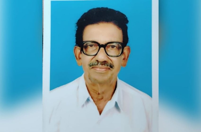  അരോളി ഗവ: ഹയർ സെക്കൻ്ററി സ്കൂളിന് സമീപം താമസിക്കുന്ന എം.വി നമ്പി  നിര്യാതനായി