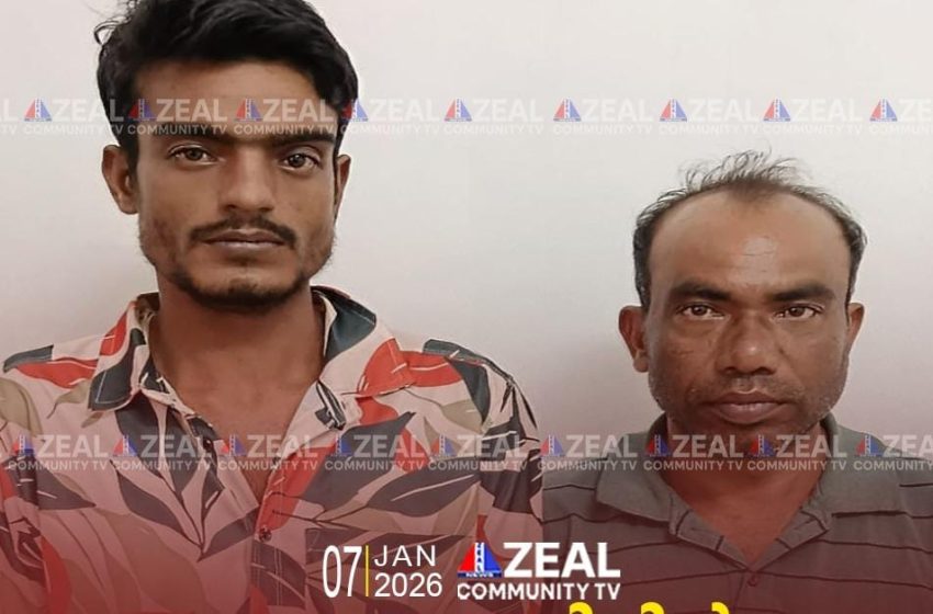  അഞ്ചരക്കണ്ടിയിൽ വൻ രാസലഹരി വേട്ട; 32 ഗ്രാം എം ഡി എം എ യുമായി 2 ഇതര സംസ്ഥാന തൊഴിലാളികൾ പിടിയിൽ