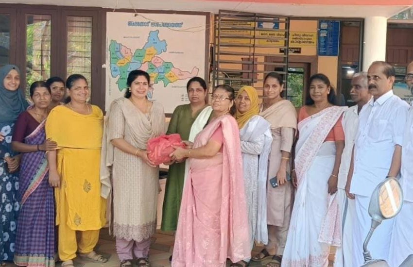  തളിപ്പറമ്പ ബ്ലോക്ക്‌ പഞ്ചായത്ത്‌ പദ്ധതിയായ ഇടവിള കൃഷി പ്രോത്സാഹന കിറ്റ് വിതരണം നടന്നു