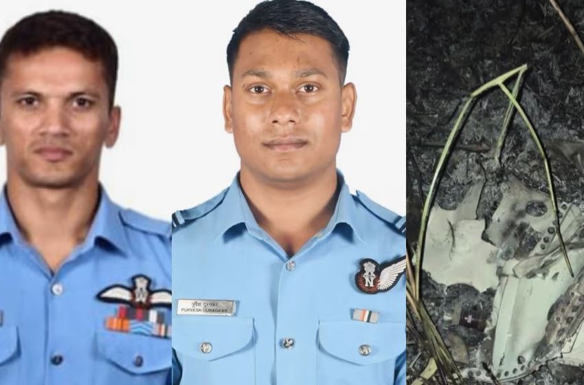  അസമില്‍ വ്യോമസേനയുടെ സുഖോയ് വിമാനം തകര്‍ന്നുവീണുണ്ടായ അപകടം; രണ്ടു പൈലറ്റുകള്‍ക്ക് വീരമൃത്യു