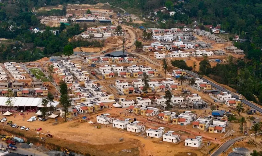  ഉരുൾപൊട്ടൽ ദുരന്തബാധിതർക്കായി സർക്കാർ നിർമ്മിക്കുന്ന ടൗൺഷിപ്പിലെ ആദ്യഘട്ട വീടുകൾ ഇന്ന് കൈമാറും