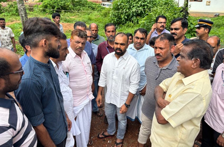  കുപ്പം കപ്പണത്തട്ടിൽ നാട്ടുകാരുടെ ദുരിതത്തിന് പരിഹാരമാകുന്നു: കലക്ടറുടെയും എംഎൽഎയുടെയും ഇടപെടൽ