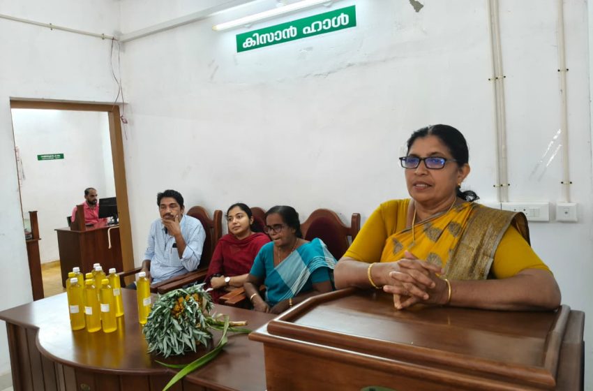  കർഷക പരിശീലന പരിപാടി സംഘടിപ്പിച്ചു
