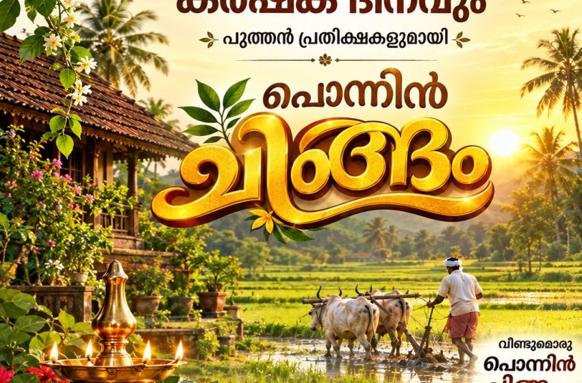  ഇന്ന് ചിങ്ങപ്പിറവി