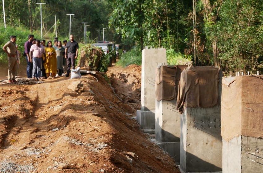  ആറളത്തെ ആനമതില്‍ ഡിസംബര്‍ 31നകം നിര്‍മാണം പൂര്‍ത്തിയാക്കാന്‍ നിര്‍ദ്ദേശം നൽകി.