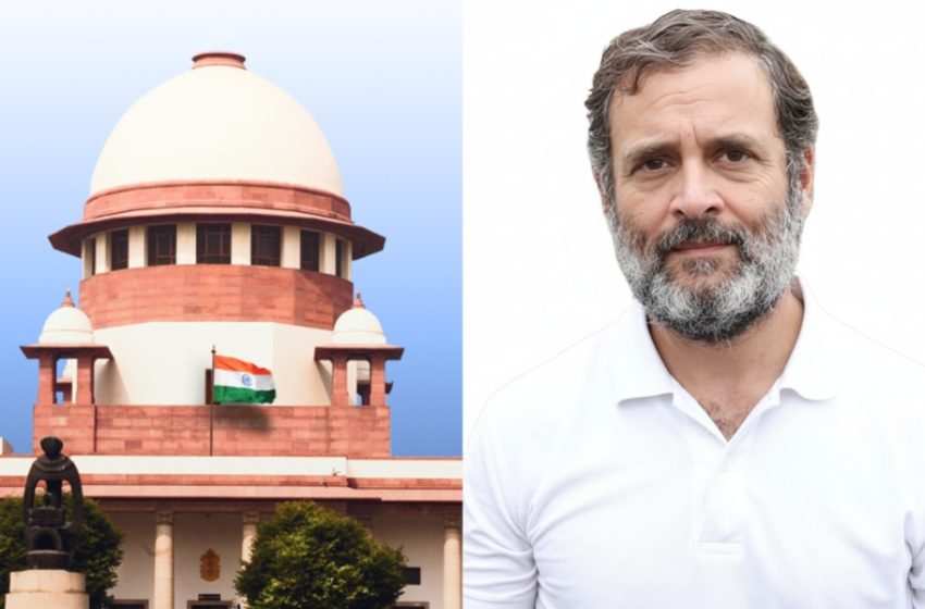  രാഹുൽ ഗാന്ധിയോട് വിശദീകരണം തേടി സുപ്രീംകോടതി.